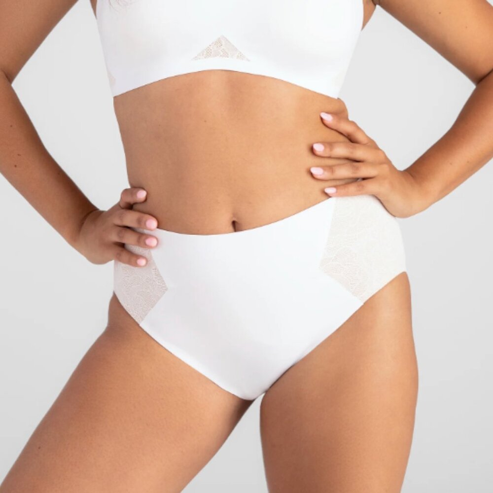White Honeylove Shapewear Briefs - Never Worn